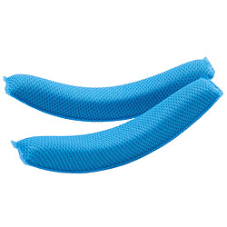 vhbw Coussins de remplacement pour arc de tête compatible avec Logitech F450, G35, G430, G930 écouteurs; bleu