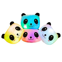 Avis Universal Oreiller panda lumineux peluche poupée panda géant oreiller panda coloré | Oreiller en peluche (rose)