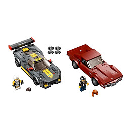 LEGO Speed Champions Chevrolet Corvette C8.R Race Car et 1968 Chevrolet Corvette