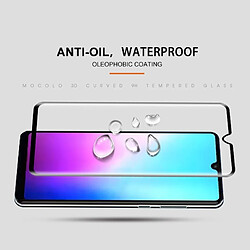 Acheter Wewoo Film de verre trempé à bord arrondi mocolo 0.33mm 9H 3D pour HuMate 20 (noir)