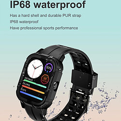 Universal Smartwatch Bracelet 1.78 pouces Bluetooth Appeal Watch Smartwatch pour IOS Mobile Phone Smart Bracelet Watch Homme | Smartwatch (Noir)