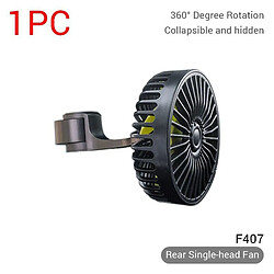 (F407) Ventilateur de voiture Portable à 3 vitesses Mini Refroidissement électrique USB