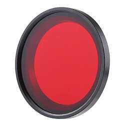 Wewoo Filtre lentille de couleur rouge plongée 32mm pour le boîtier de de téléphone