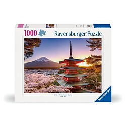 Ravensburger-Puzzle 1000 pieces-Cerisiers en fleurs du Mont Fuji-Adultes et enfants-Des 14 ans-Puzzle de qualité supérieure-12000582