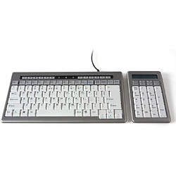 BakkerElkhuizen S-board 840 USB QWERTY Anglais Gris pas cher