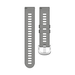 Avizar Bracelet pour Samsung Galaxy Watch Active 2 40mm Silicone Texturé Gris