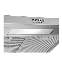 Hotte aspirante Concept 50cm OPP1250SS argent éclairage LED