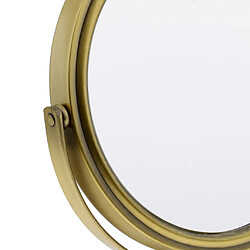 Acheter miroir cosmétique de maquillage double face miroir de table normal grossissant