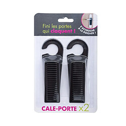 Acheter Five Simply Smart Lot de 2 Cales portes en plastique - Noir