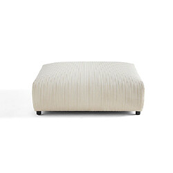 Acheter Lisa Design Garance - grand pouf modulable - en velours côtelé