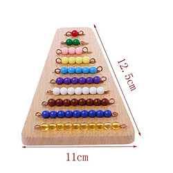 Acheter Totalcadeau Escaliers de perles pour apprendre les mathématiques jeu Montessori