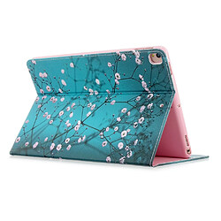 Acheter Etui en PU impression de motifs avec support fleur pour votre Apple iPad 10.2 (2019)