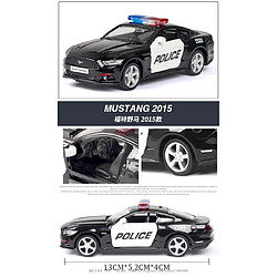 Avis Universal Nouveauté 1: 36 Dodge Mustang F150 Police Alliage Modèle Voiture jouet moulée sous pression Voiture jouet pour enfants Jouet éducatif Cadeau Jouet pour garçons | Voiture jouet moulée sous pression(Le noir)