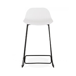 Kokoon Design Tabouret de bar design SLADE MINI WHITE 49x53x85 cm