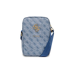 Guess Maroquinerie Guess Sacoche bandoulière 8'' Modèle 4G Bleu