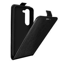 Avizar Étui pour Samsung Galaxy S23 Clapet Vertical Magnétique Porte-carte Noir