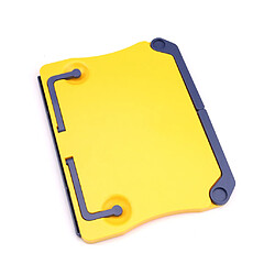 support de livre de lecture portable support de musique support réglable rack jaune