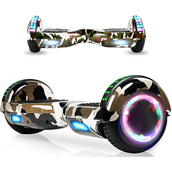 YOMME MOBILITÉ Hoverboard 6.5" Vert Camouflage