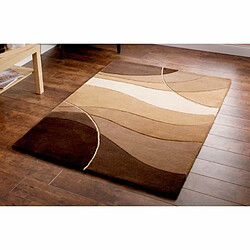 Avis Tapis Alexandra House Living Marron Beige 170 x 3 x 120 cm Rectangulaire