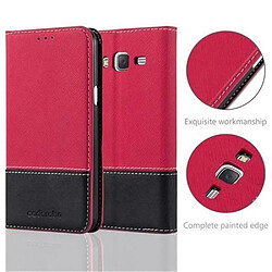 Avis Cadorabo Coque Samsung Galaxy J5 2015 Etui en Rouge