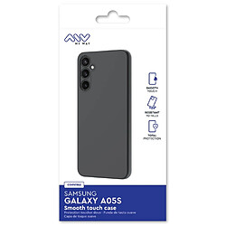 My Way Myway Coque pour Samsung Galaxy A05S Smoothie en TPU Noir