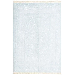 Vidal Tapis de laine 191x130 Bleu Darya