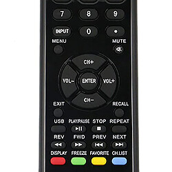 GUPBOO HTR-D09B convient à la télécommande TV Haier L32A2120A, L39B 2180C, L39B2180