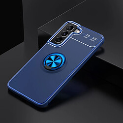 Coque en TPU anti-rayures avec béquille bleu pour votre Samsung Galaxy S22