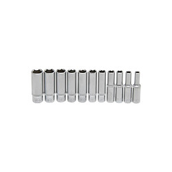 Jeu de douilles six pans longues BGS TECHNIC - 6,3 mm - 11 pcs - 2429