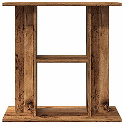 Avis vidaXL Support d'aquarium vieux bois 60x30x60 cm bois d'ingénierie