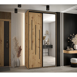 Abiks Meble Armoire DAVOS 9 À Portes Coulissantes 235,2/140/45 2 Portes