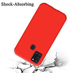 Acheter Cadorabo Coque Samsung Galaxy A21s Etui en Rouge