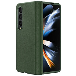 Coque en TPU + PU anti-chute pour votre Samsung Galaxy Z Fold4 5G - vert