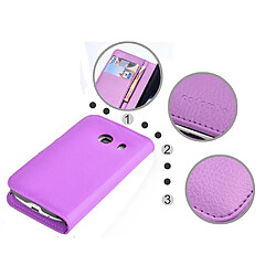 Cadorabo Coque Samsung Galaxy ACE STYLE Etui en Violet pas cher