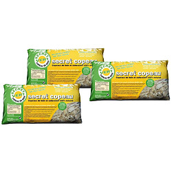 Secret Vert Paillis copeaux naturels 11kg Lot de 3.