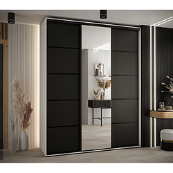 Abiks Meble Armoire DAVOS 5 À Portes Coulissantes 235,2/180/45 3 Portes