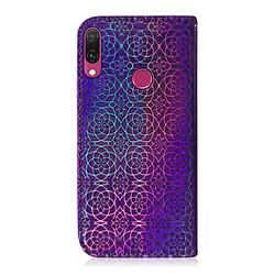 Avis Wewoo Housse Coque Pour Huawei Y9 2019 / Enjoy 9 Plus Couleur unie Boucle magnétique colorée Flip horizontal en cuir PU avec support et fentes cartes et portefeuille et lanière Violet