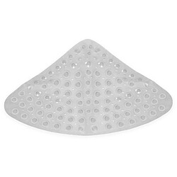 Universal Tapis de douche d'angle | Dégagé (clair)