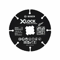 Bosch Disque à tronçonner Carbide Multi Wheel X-LOCK 125 mm