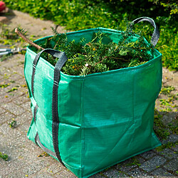 Nature Sac à déchets de jardin carré Vert 325 L 6072401