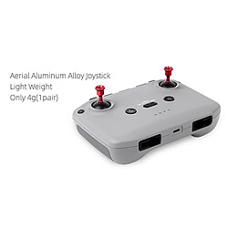 1 Paire De Manette De Commande à Distance Pour DJI Mavic Air 2 / 2S / Mini 2 Rouge pas cher