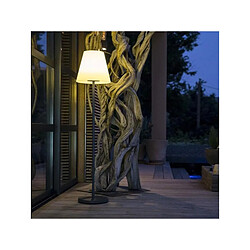 Acheter Lumisky Lampadaire lumineux solaire et rechargeable pied métal LED blanc chaud / blanc dimmable STANDY SOLAR H 150 cm