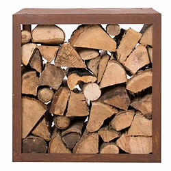 Acheter RedFire Abri de stockage du bois de chauffage Hodr Rouillé 88519