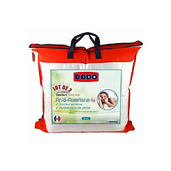 DODO Lot de 2 Oreillers Anti-Acariens Belle Nuit 60x60 cm blanc