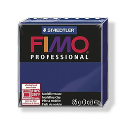 Pâte Fimo 85 g Professional Bleu marine 8004.34 - Fimo