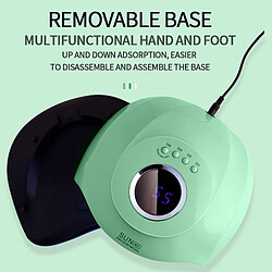 Avis Universal Sèche-ongles M3 Gel 180W Lampe à ongles 45LED Lampe UV Séchage rapide Polonaise Ongles Rose/Vert Lampe de manucure professionnelle |(Vert)