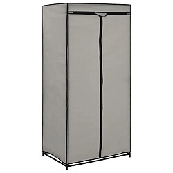 vidaXL Garde-robe Gris 75x50x160 cm