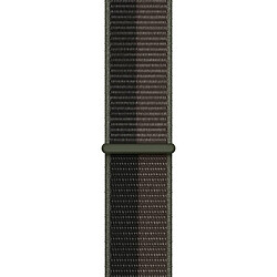 Sport Loop bracelet pour Apple Watch Series 1 á 9 / SE (38/40/41 mm) | Series 10 (42 mm) - Tornado/Gray