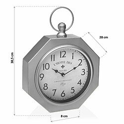 Avis Horloge Murale Versa GY Métal (28 x 8 x 40 cm)