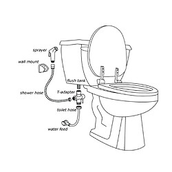 Acheter G3 / 4 ""G1 / 2"" Laiton 3 Voies Pommeau De Douche Inverseur Valve Robinet M / F Séparateur De Type T F